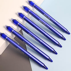 2pcs Thermal Erasable Gel Pen 0 5mm Refill Friction Press Water Pen