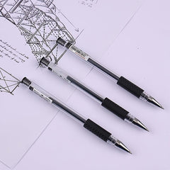 6pcs Pack 0.5mm Red Gel Pen Office School Writing Supplies