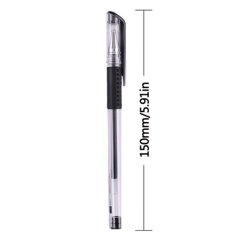 6pcs Pack 0.5mm Red Gel Pen Office School Writing Supplies
