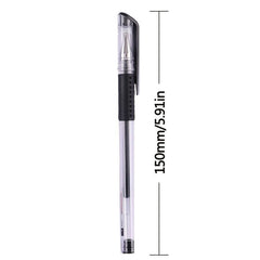 6pcs Pack 0.5mm Red Gel Pen Office School Writing Supplies