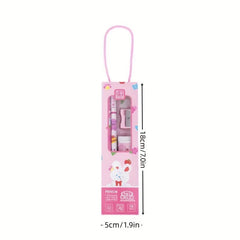 5-Piece Preschool Stationery Set with Cartoon Writing Pencil