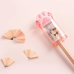 Cute Cat Paw Manual Pencil Sharpener for Home Office School