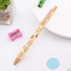 6pcs Gulu Bear 0.5mm Gel Pen Refills