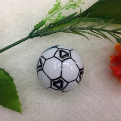 Football Shape Pencil Sharpener Creative Round Plastic Pencil Sharpener