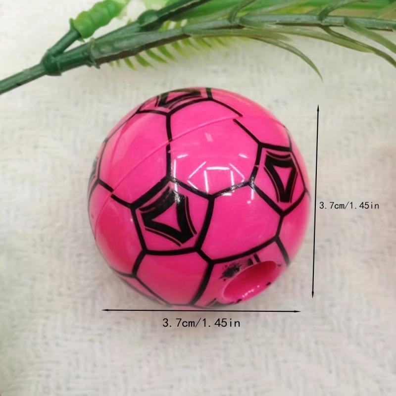 Football Shape Pencil Sharpener Creative Round Plastic Pencil Sharpener
