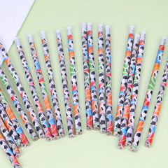 5pc Football Pattern Student Pencil Set