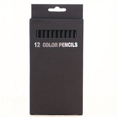 12pcs Wooden Art Drawing Pencils Set School Stationery Supplies