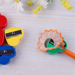 10pcs Love Pencil Sharpener - Cute School Supplies