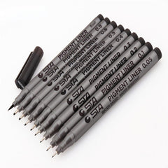 Waterproof Art Markers Brush Pen Set - Fine Sketch Pens