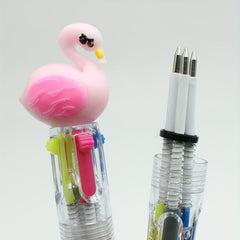 Flamingo Mini Ballpoint Pens Set of 4