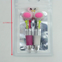 Flamingo Mini Ballpoint Pens Set of 4