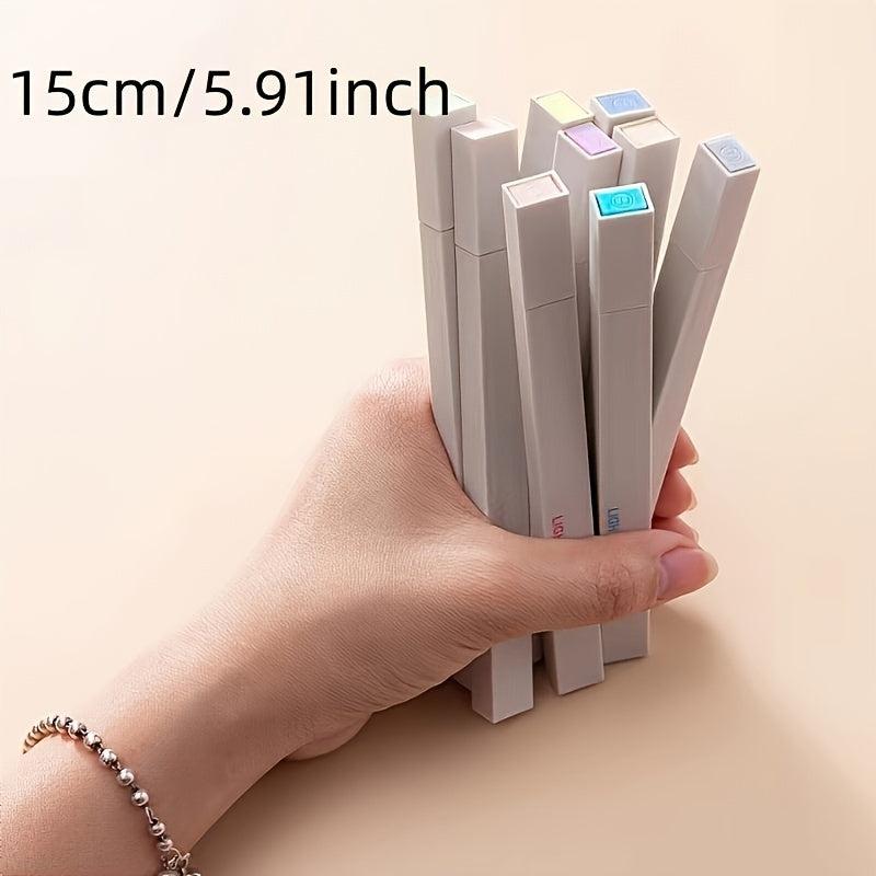 6pcs Double Headed Highlighter Markers in Bright Colors