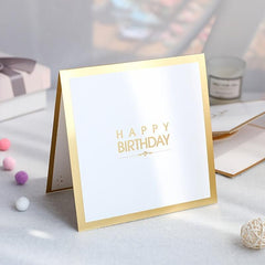 Creative Birthday Greeting Card 3D Hollow Paper Carving Blessing Gift