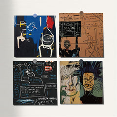 15Pcs Basquiat Art Poster Cards Dorm Bedroom Decor