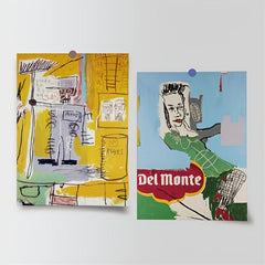 15Pcs Basquiat Art Poster Cards Dorm Bedroom Decor