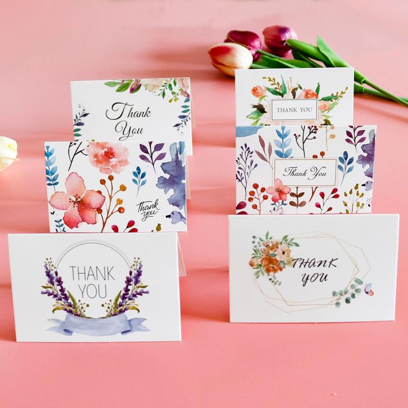 6Pcs Thank You Cards With Envelopes - Encouragement Cards