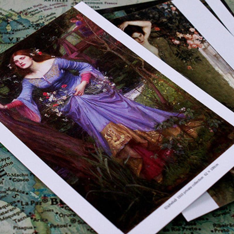 30pcs Painting Art Postcards Set
