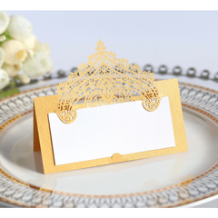 50 Lace Table Place Cards for Weddings and Events