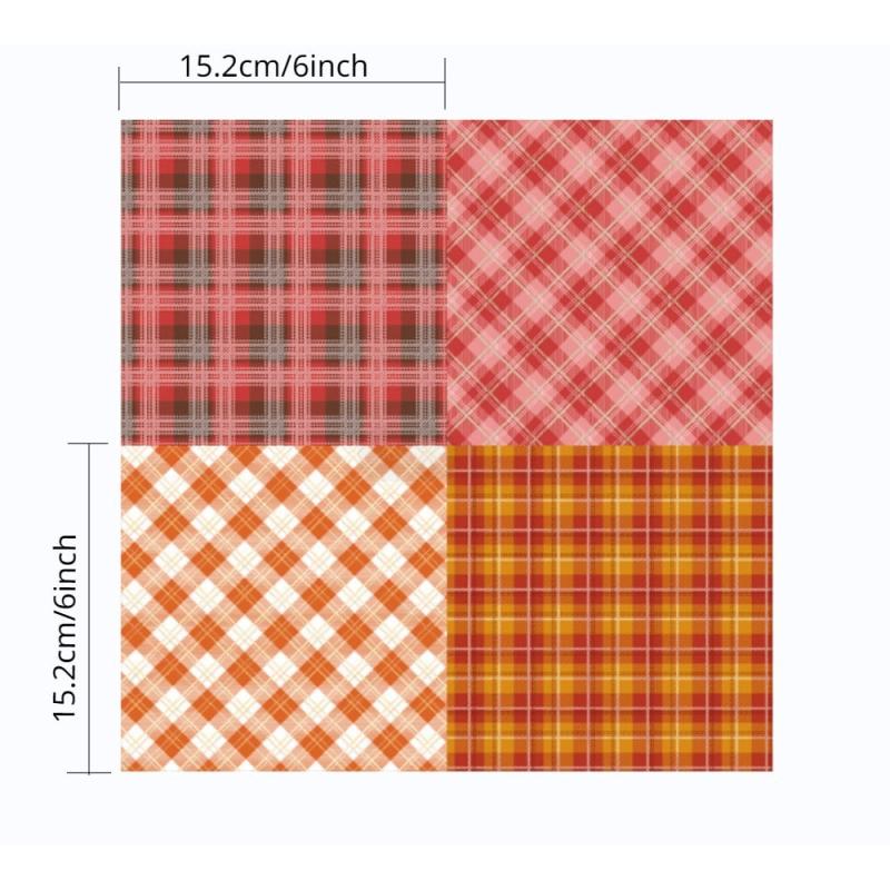 24pcs DIY Photo Album Scrappaper Ledger Material Paper Christmas 15 24 Cm