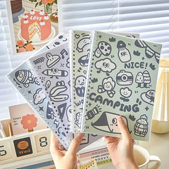 B5 Non Cutting Loose Leaf Notebook 60 Sheets
