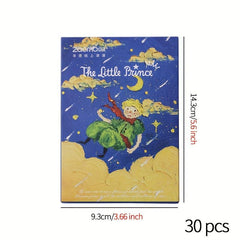 30 Pcs Little Prince Painting Postcard Hand-painted DIY Student Gift