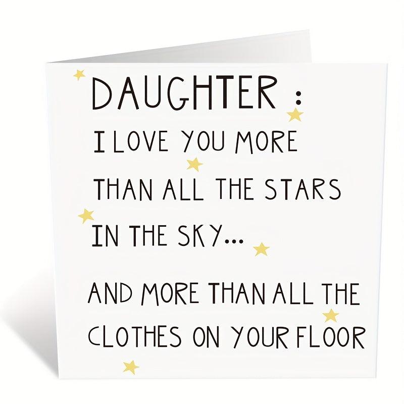 Daughter Birthday Card From Mom Dad Envelopes