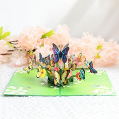 3D Butterfly Greeting Card - Beautiful and Unique Design