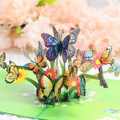 3D Butterfly Greeting Card - Beautiful and Unique Design
