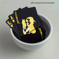 Waterproof Plastic Playing Cards - Perfect for Poker & Card Games