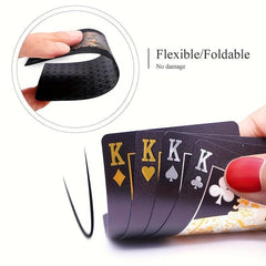 Waterproof Plastic Playing Cards - Perfect for Poker & Card Games