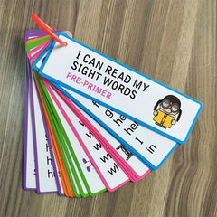 220 Sight Words Cards for Ages 3-8 Montessori Learning Tools