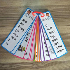 220 Sight Words Cards for Ages 3-8 Montessori Learning Tools