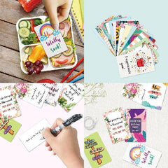 72pcs Inspirational Encouragement Message Note Cards