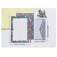 Stationary Paper With Envelopes Set - Writing Letterhead and Envelopes