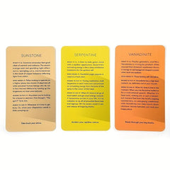 78 Crystals Tarot Deck Set - Energize Your Life & Unlock Inner Wisdom
