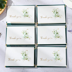 6pcs Thank You Card Craft Paper Blank Thank You Card With Envelope
