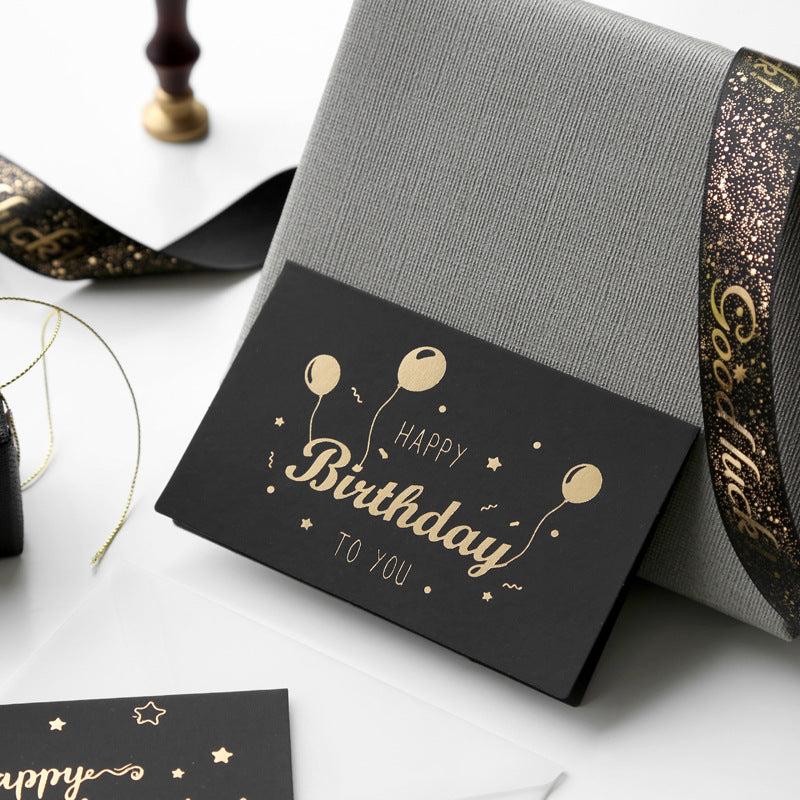 Birthday Greeting Card Bronzing Invitations Postcard