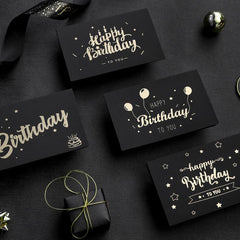 Birthday Greeting Card Bronzing Invitations Postcard