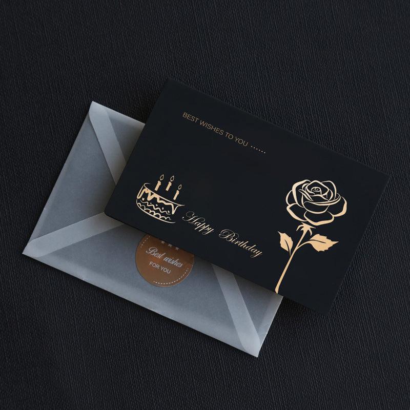 Birthday Greeting Card Bronzing Invitations Postcard