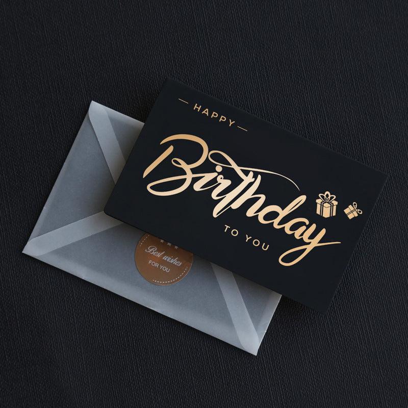 Birthday Greeting Card Bronzing Invitations Postcard