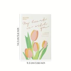 30 Floral Wall Decor Postcards for Home Decoration
