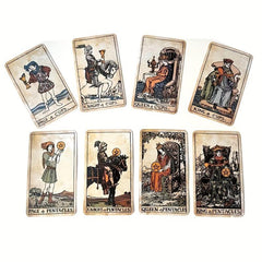 Vintage Elegance Classic Tarot Cards For Beginners - Desk/Board Card Collection