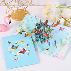 3D Pop Up Butterfly Greeting Card Thanksgiving Gift Card For Women