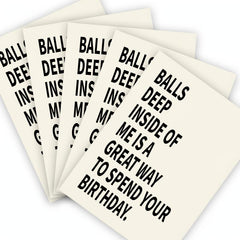 Funny Happy Birthday Card For Him Husband Boyfriend - Unique Birthday Decoration