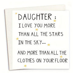 Birthday Card For Daughter From Mom Dad With Envelopes