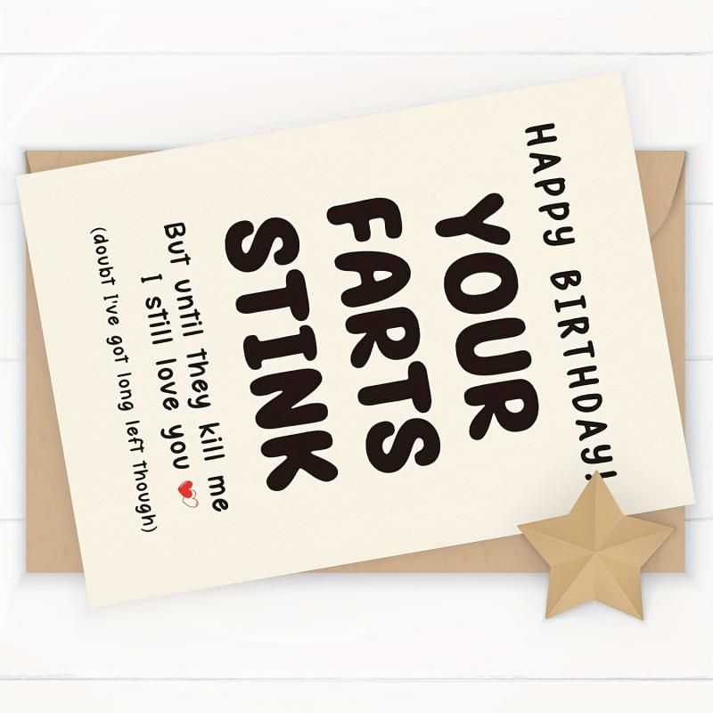 Funny Happy Birthday Card For Him/Her 30th-70th