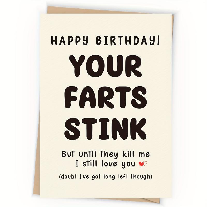 Funny Happy Birthday Card For Him/Her 30th-70th
