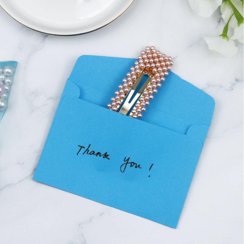 60 Pcs Colored Mini Envelopes Lovely for Wedding Birthday Party