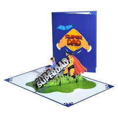 Pop Up Greeting Card For Dad - Signature Paper Wonder Pop Up Birthday Gift