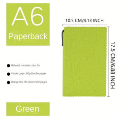Leather PU Notepad Hardcover A5 Notebook